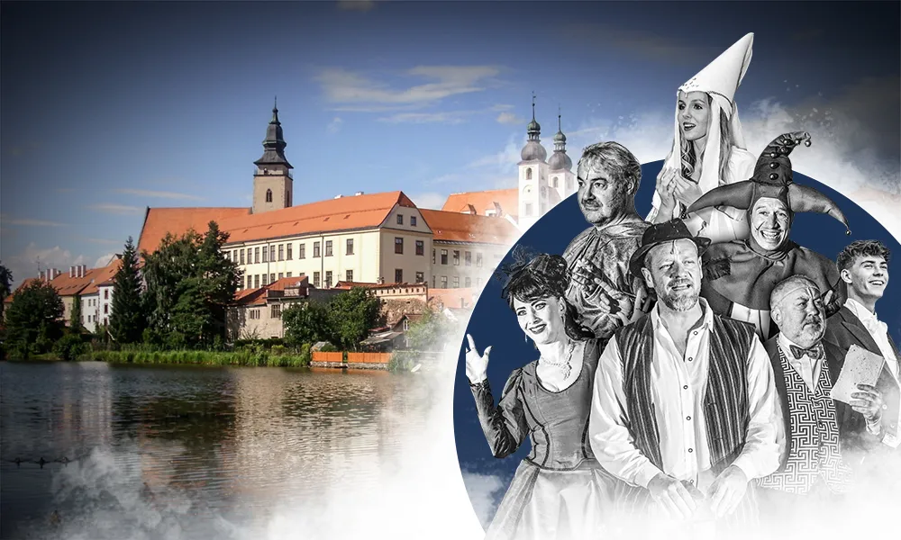 Bílá paní na zámku Telč