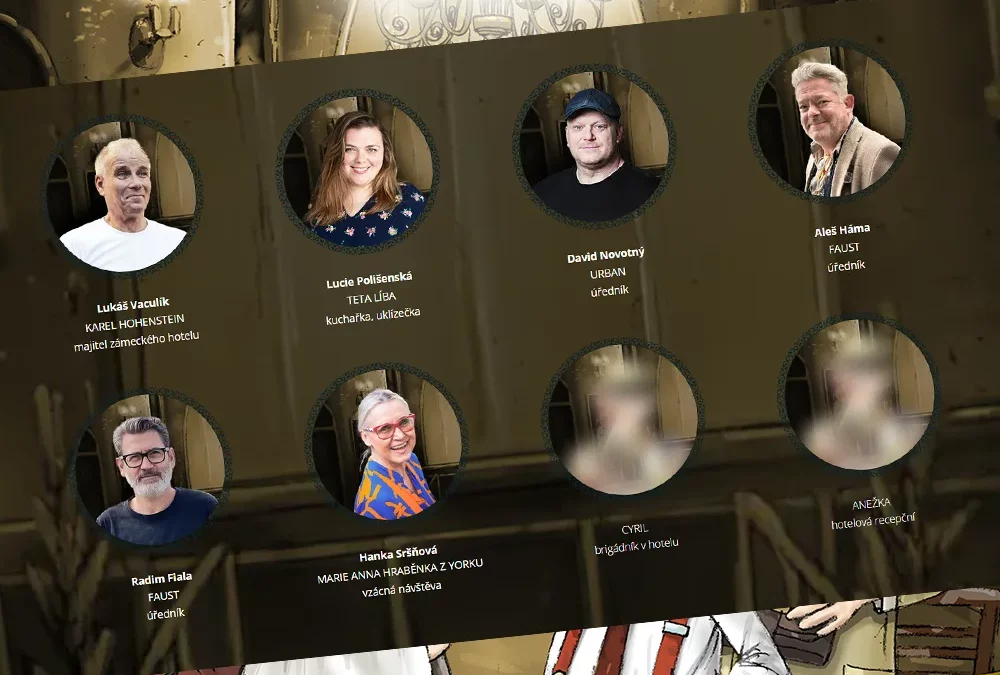 Představujeme obsazení hry Zámecký hotel