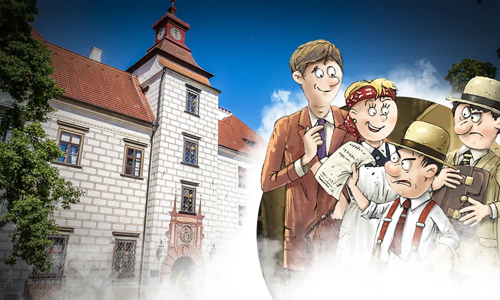 Zámecký hotel na zámku Třeboň