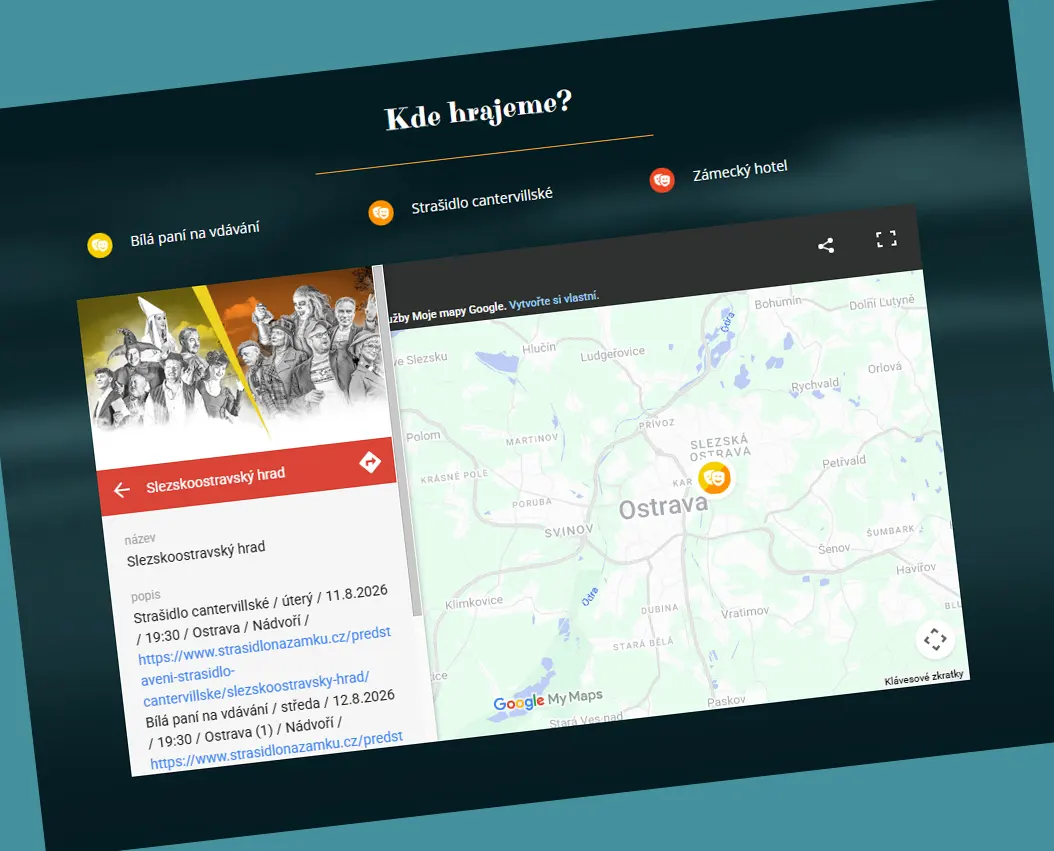 Přidali jsme lokaci Ostrava