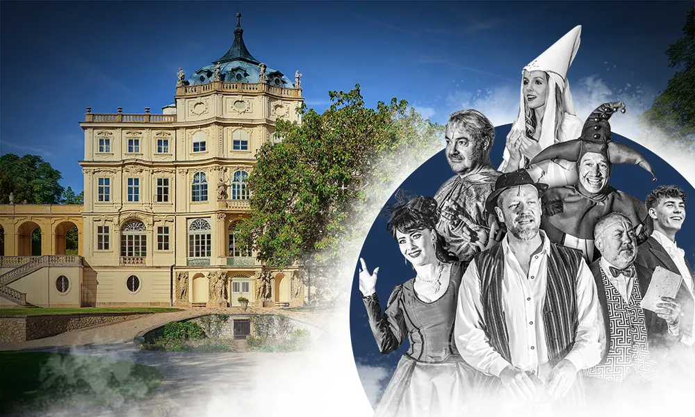 Bílá paní na zámku Ploskovice